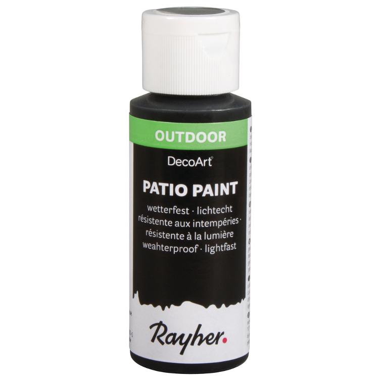 Outdoor Patio-Paint, schwarz