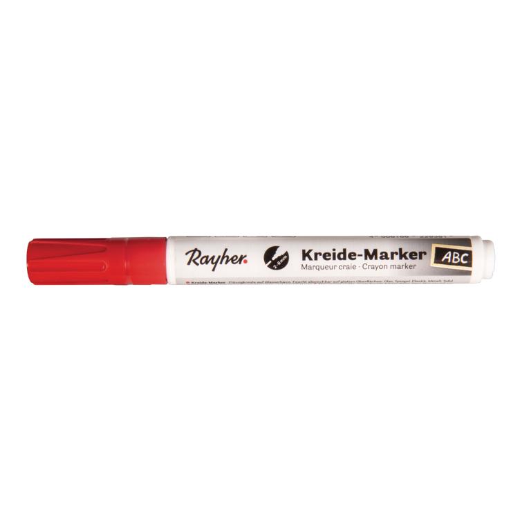 Kreide-Marker, feuerrot