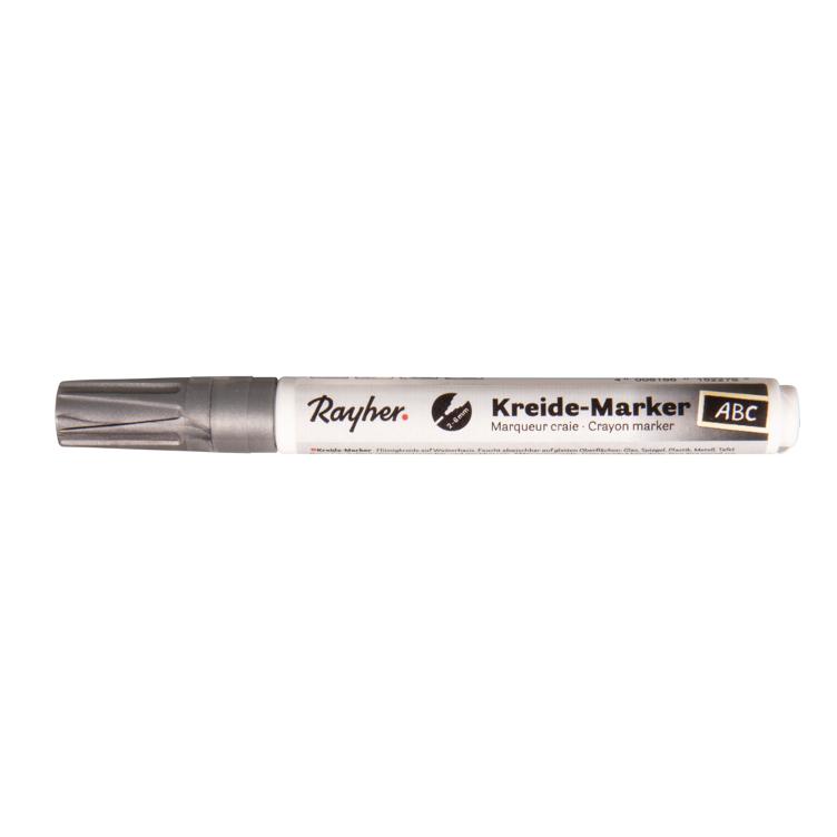 Kreide-Marker, brill.silber