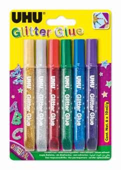 UHU Glitter Glue, Festliche Farben