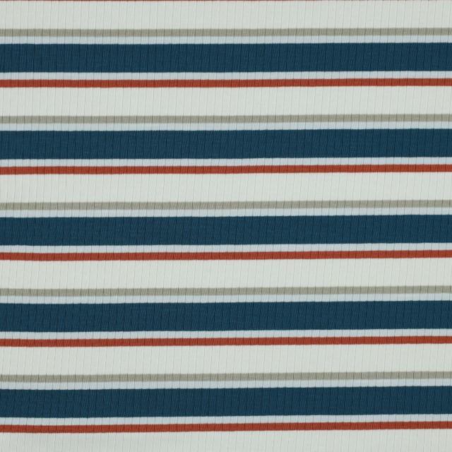 Stoff Jersey gestreift