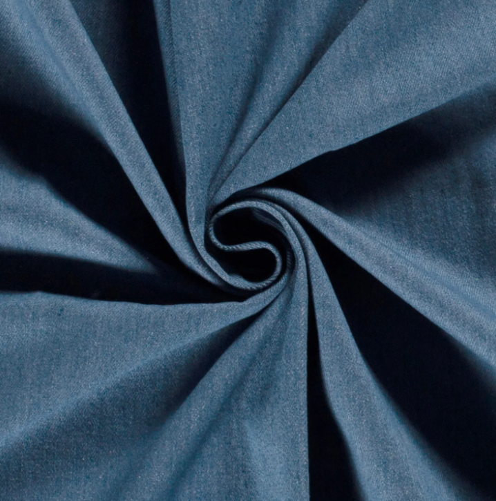 Stoff Jeans Heavy blau