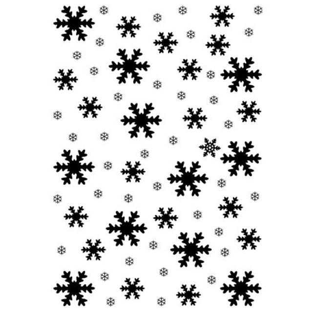 Stempel Clear Schneeflocken