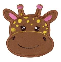 Applikation Giraffe flauschig