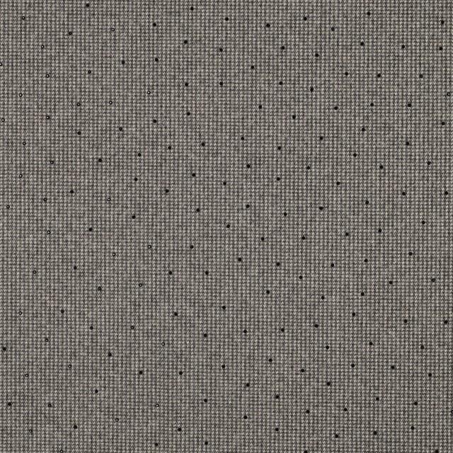 Stoff Pied de Poule Strass Taupe