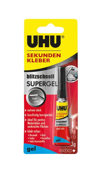 UHU Sekundenkleber Gel 3g