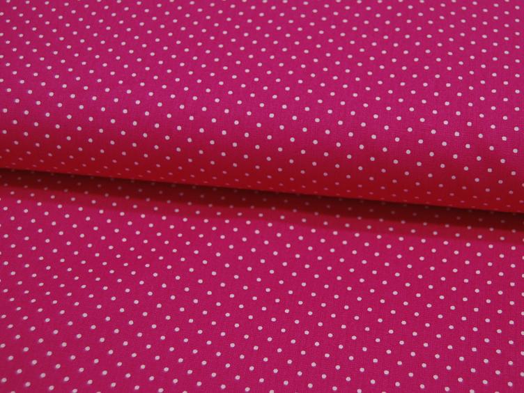 Stoff Baumwolle Petit Dots, pink
