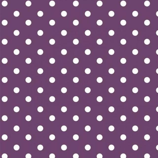 Stoff Dots purple