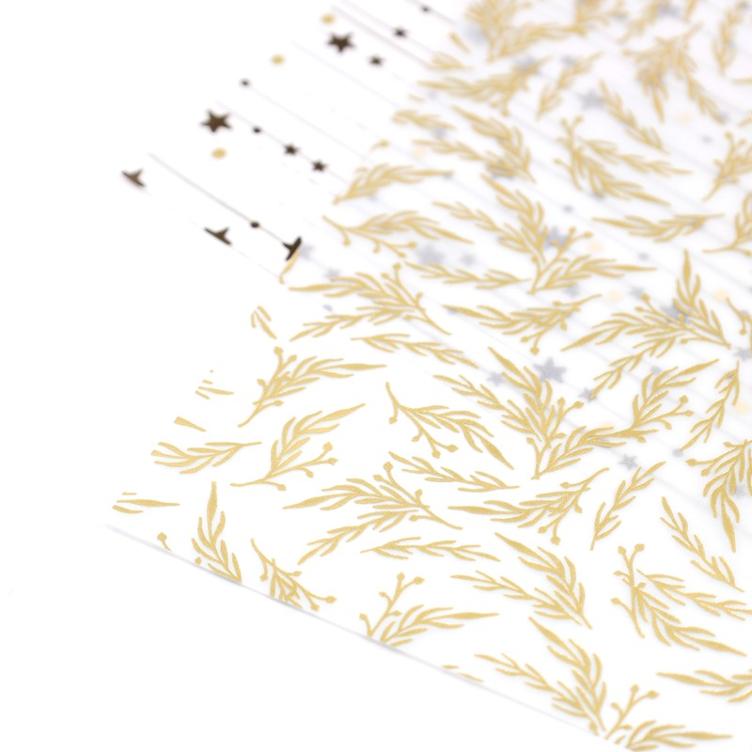 Transparentpapier Floral Winter - 0