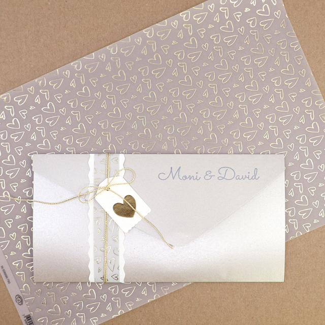 Transp. Herzen gold - 0