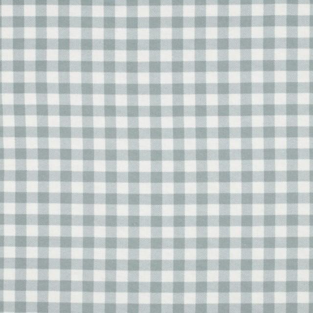 Stoff Flannel Checks blue - 1