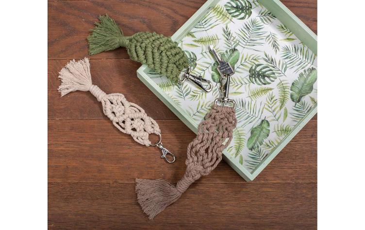 Makramee Rope 5mm 500g gedreht hellbraun - 0