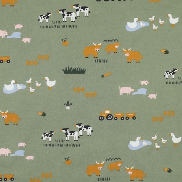 Stoff Poplin, Farm animals