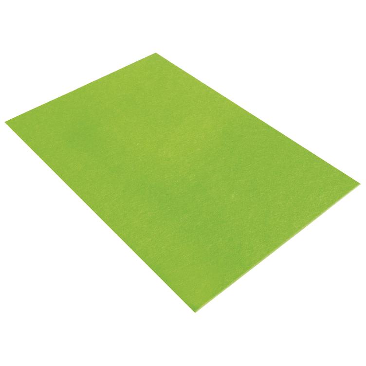 Textilfilz, h.grün, 30x45x0,4cm