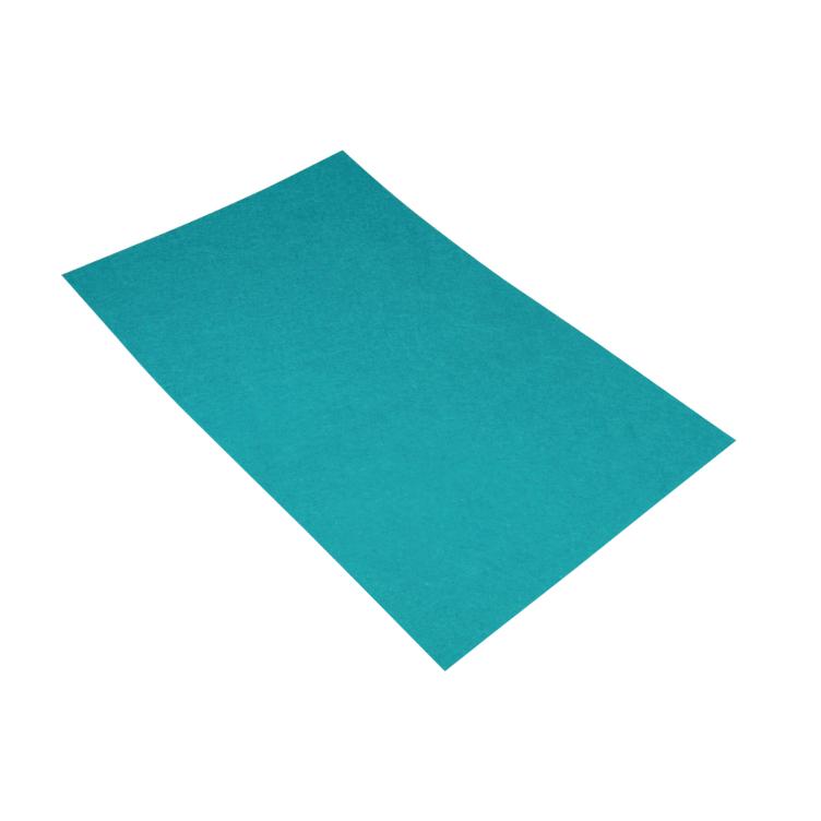 Textilfilz, blaugrün, 30x45x0,4cm
