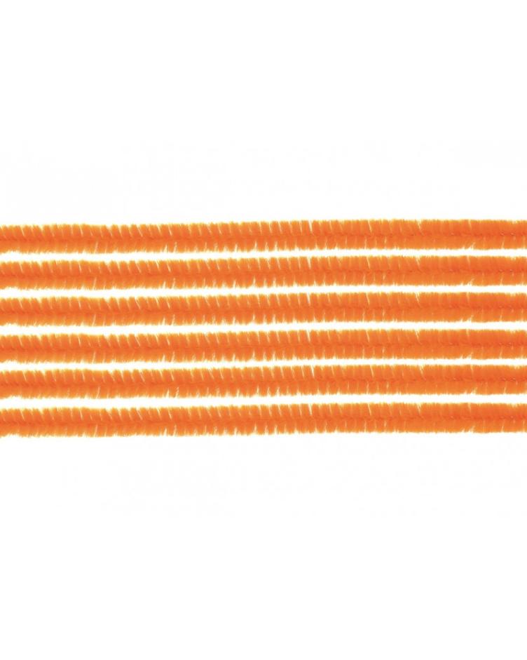 Pfeifenreiniger 6mm 16 Stück orange