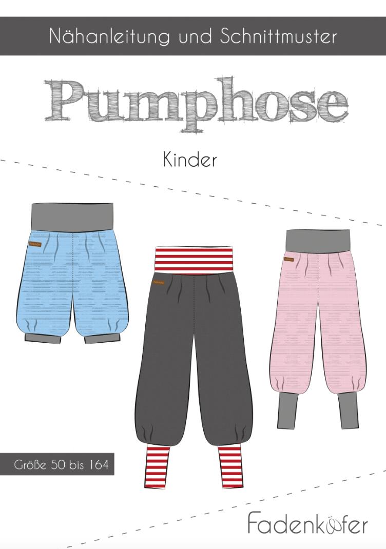 Fadenkäfer Papierschnittmuster Pumphose