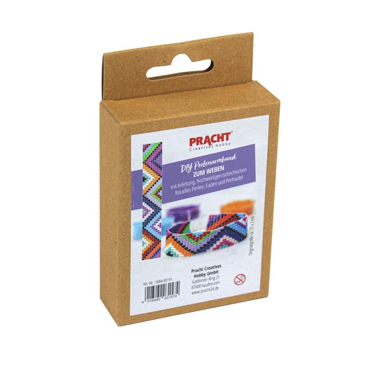 Bastelset Miyuki Perlenarmband Zacken, zum Weben