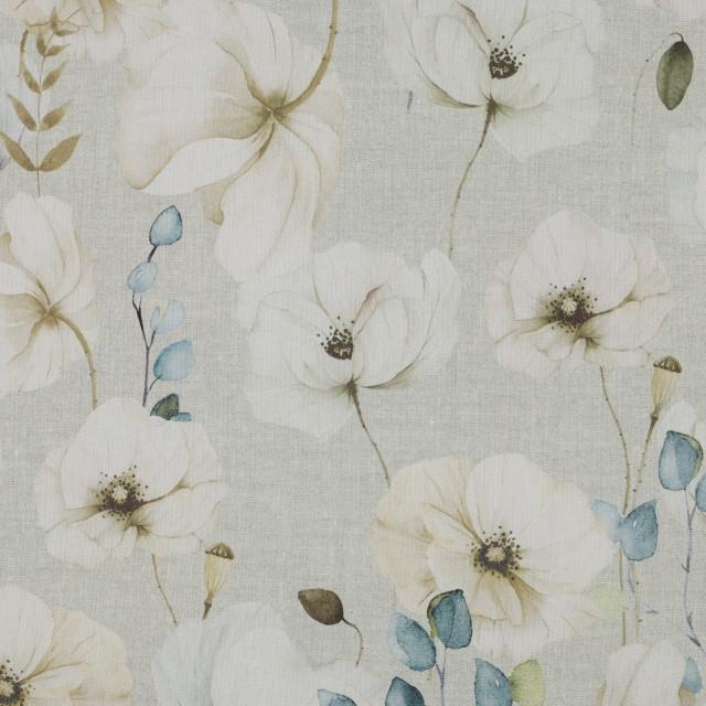 Stoff Baumwolle Canvas Digital Flowers