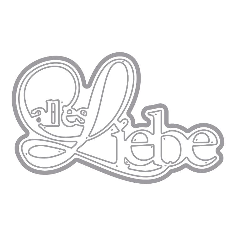 Stanzschablone: alles Liebe - 0