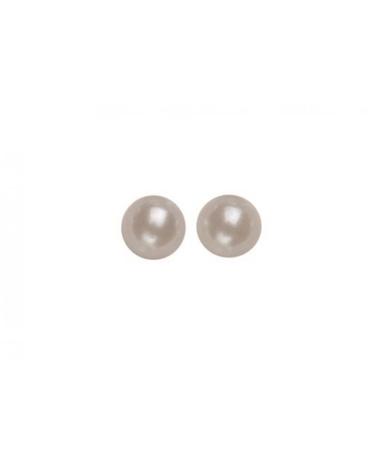 P&D Perlen halbr. 4mm Perlmutt, selbstklebend