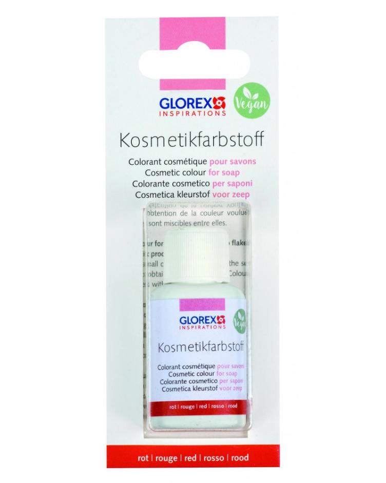 Seifen-Kosmetikfarbstoff, rot, 20 ml