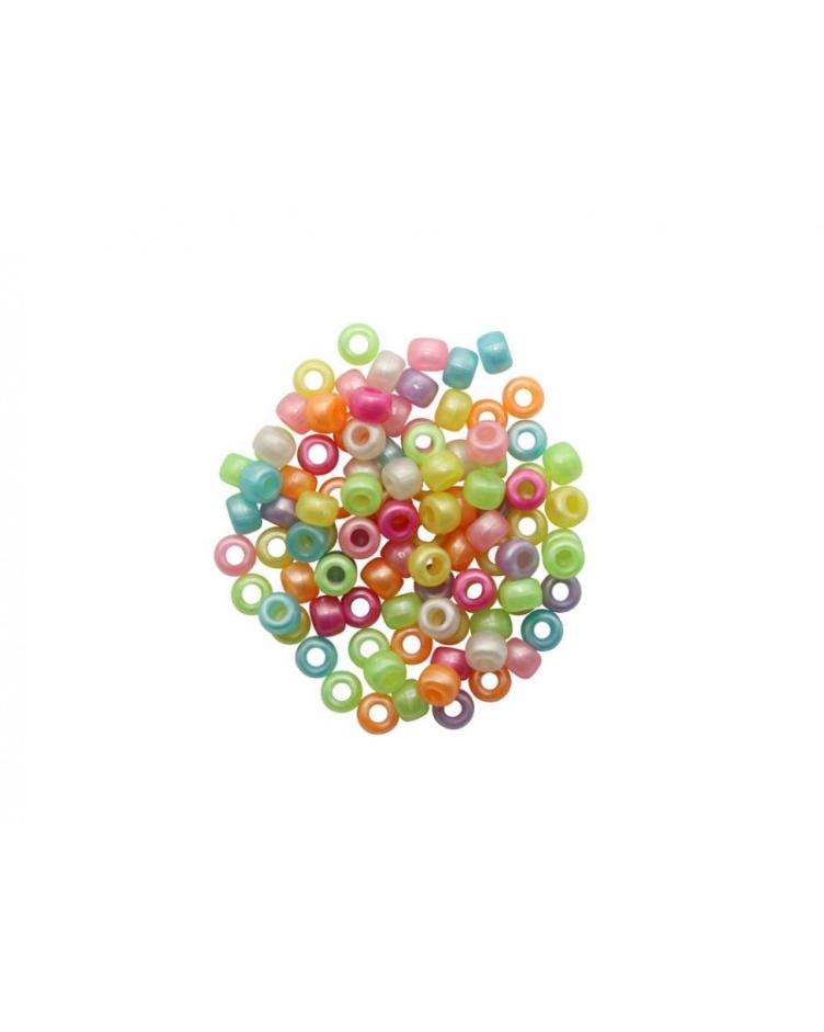 Schmuck-Perlen, Pastell