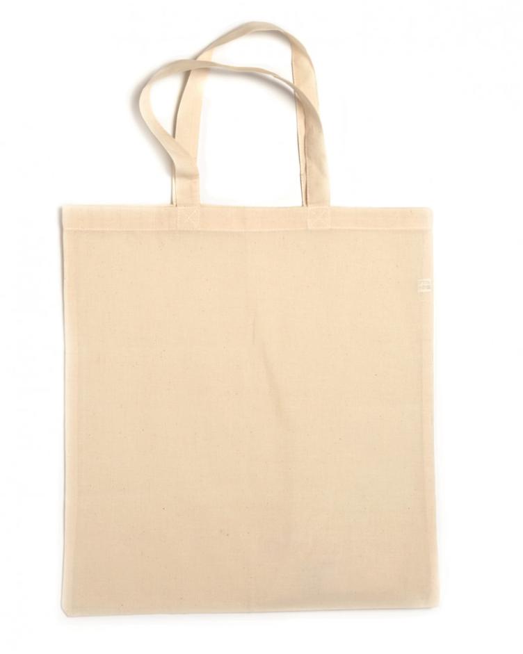 Baumwoll-Tragetasche natur 38x42cm