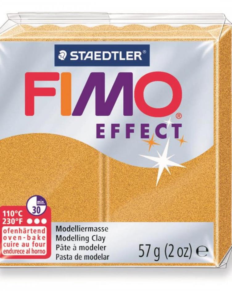 Fimo effect 57g metallic Gold