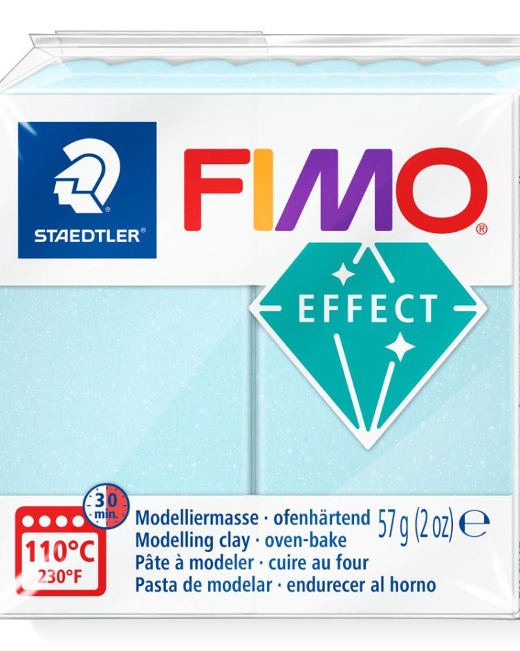 Fimo effect 57g, eiskristallblau