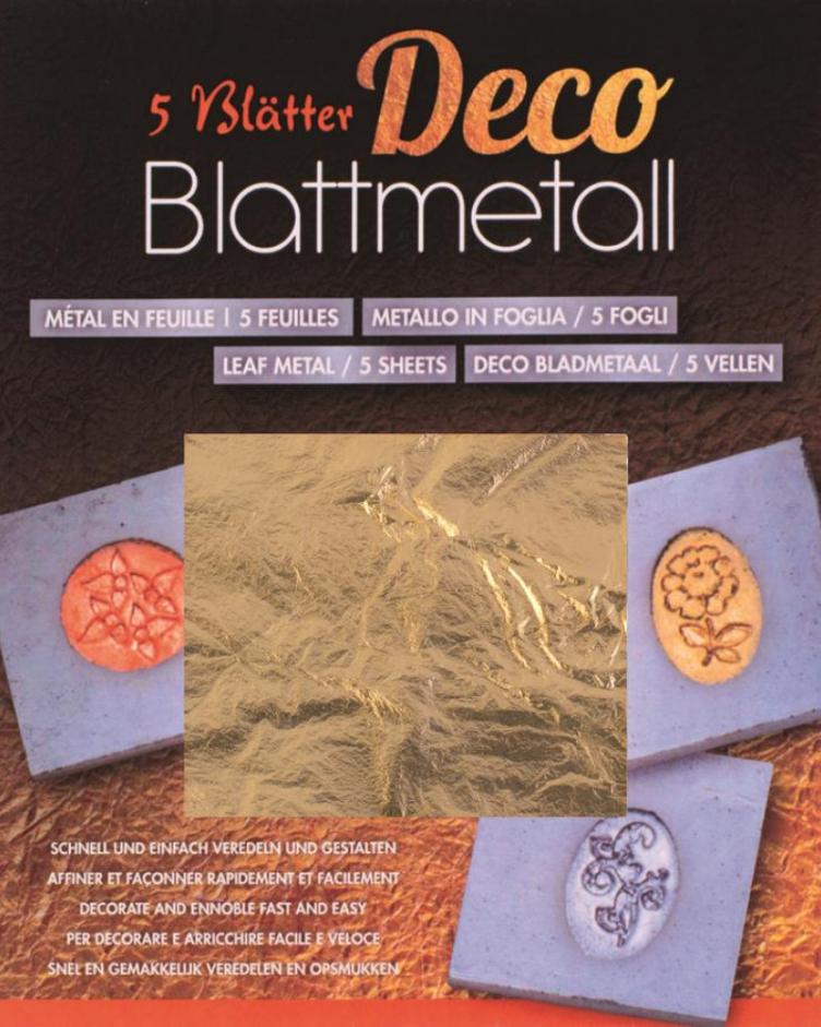 Deco Blattmetall, Gold
