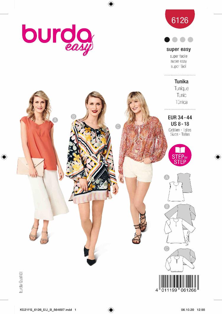Burda easy 6126