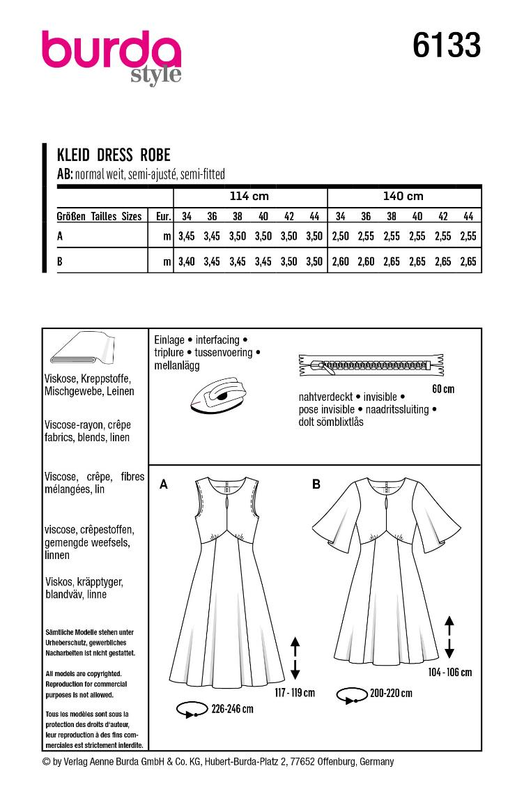 Burda Style 6133 - 0