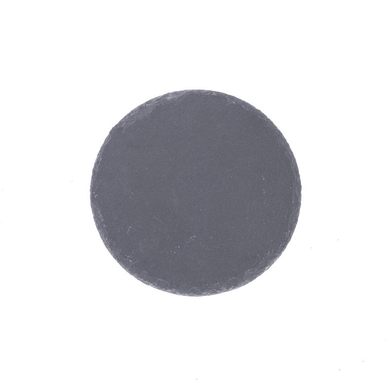 Schiefer Untersetzer rund