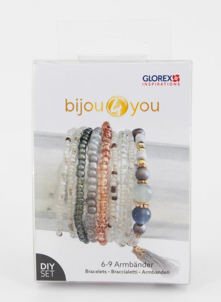 DIY Armbandset, Grau - 1