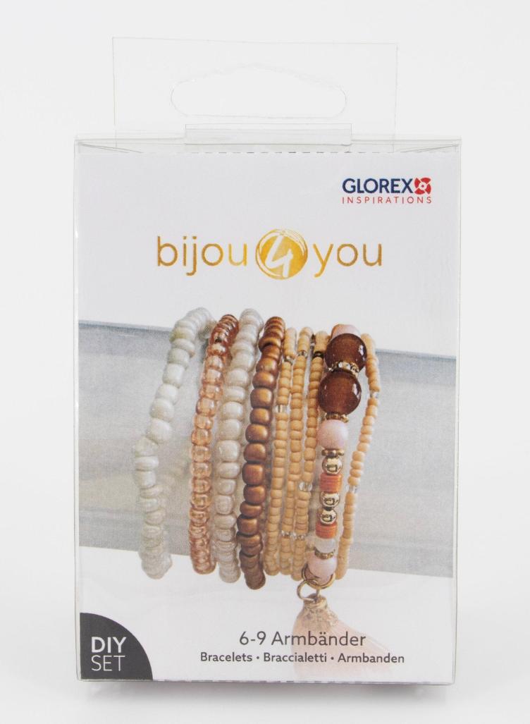 DIY Armbandset, Sandfarben - 1