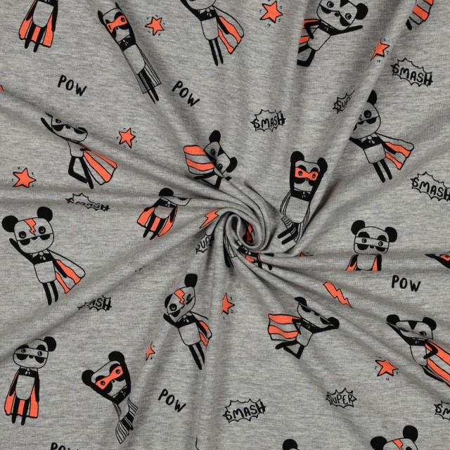 Stoff Jersey Super Heroes - 0