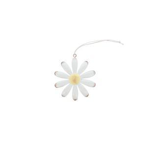 Gänseblümchen Metall weiss