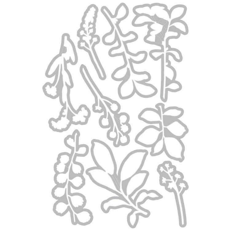 Sizzix Stanzformen Pflanzen - 0
