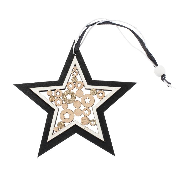 Holzhänger Stern
