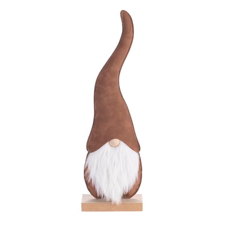 Nikolaus aus Velour braun