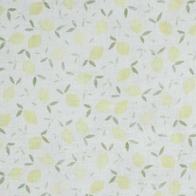 Stoff Baumwolle Double Gauze Lemon