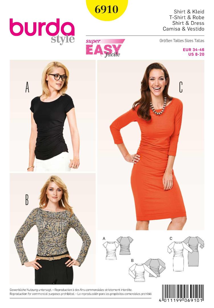 Burda easy 6910