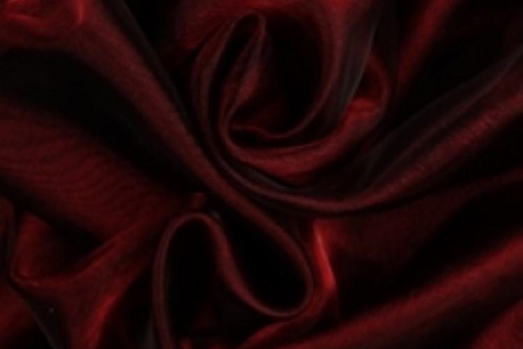 Stoff Organza, bordeaux