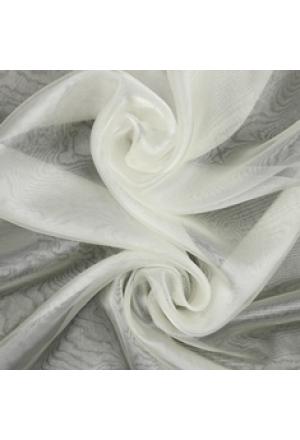 Stoff Organza, Weiss