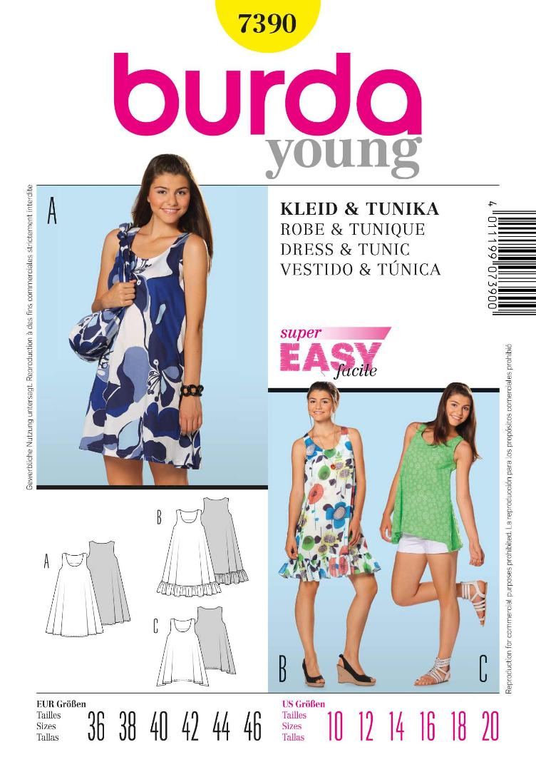 Burda easy 7390