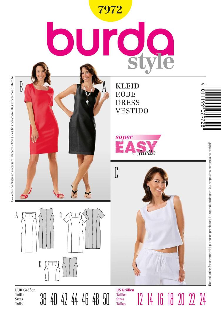 Burda easy 7972