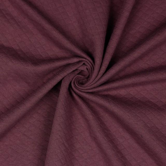 Stoff Jersey Quilt, purple - 0
