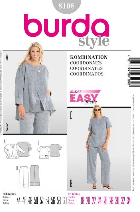 Burda easy 8108
