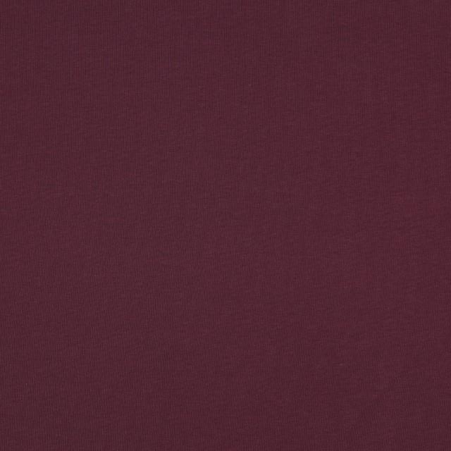 Stoff French Terry Aubergine